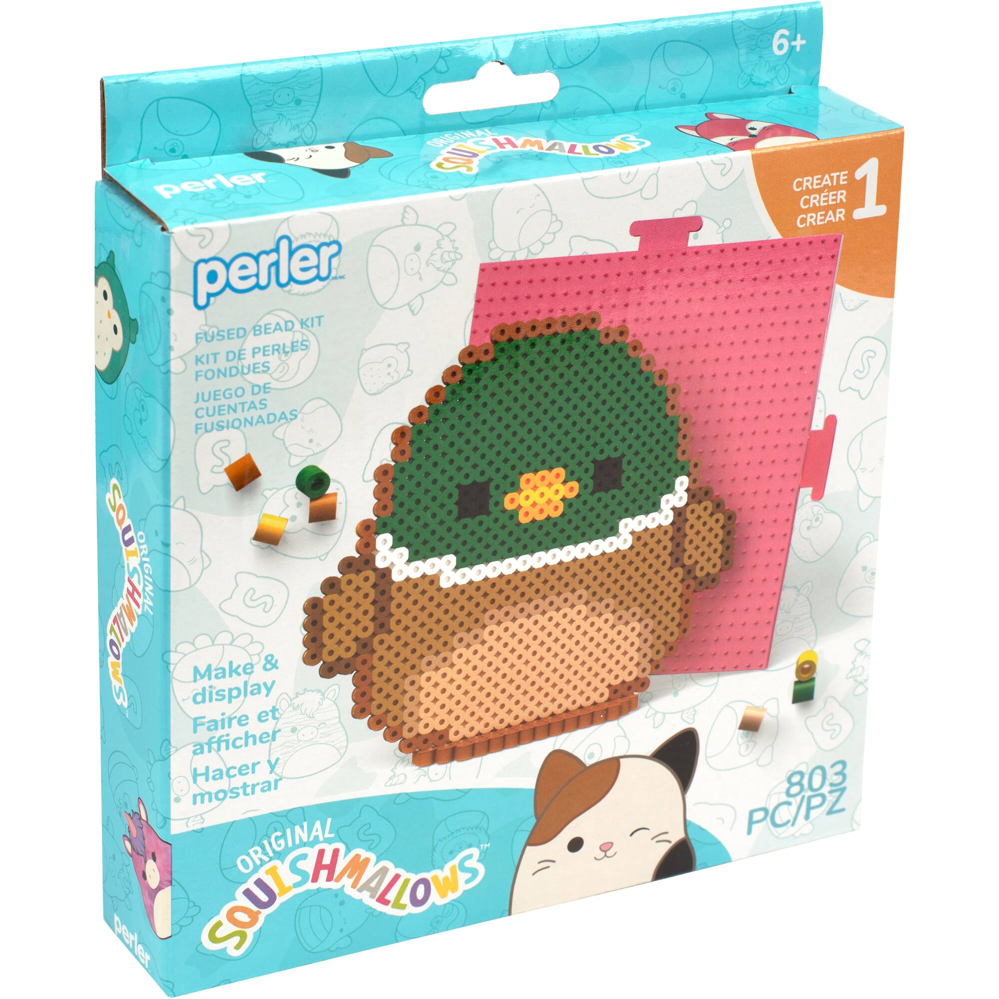Perler™ Squishmallows™ Avery Fused Bead Kit